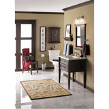 Brushed Nickel One Globe Bath Light