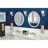 Brushed Nickel One Globe Bath Light