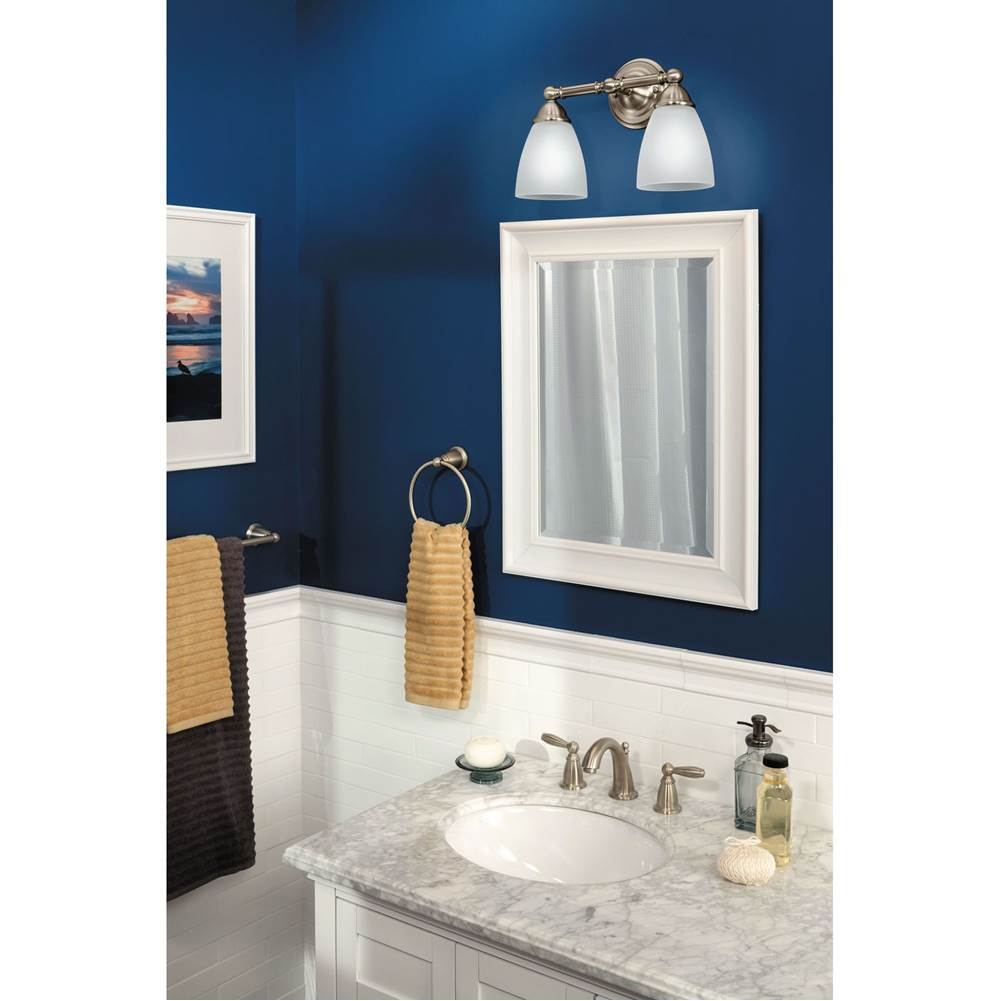 Brushed Nickel Towel Ring