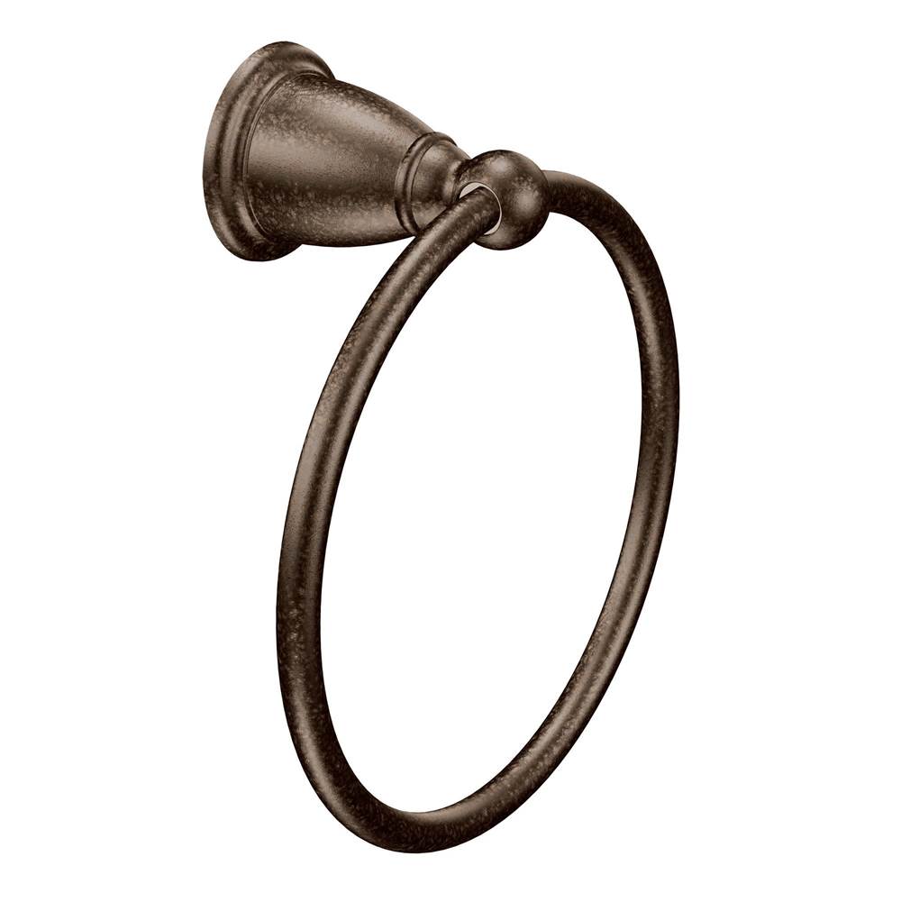 Brushed Nickel Towel Ring
