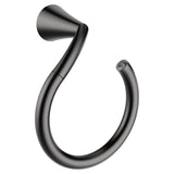 Moen - Matte Black Towel Ring - Matte Black