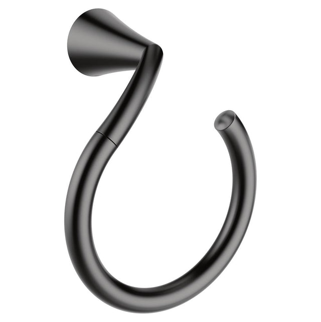 Moen - Matte Black Towel Ring - Matte Black
