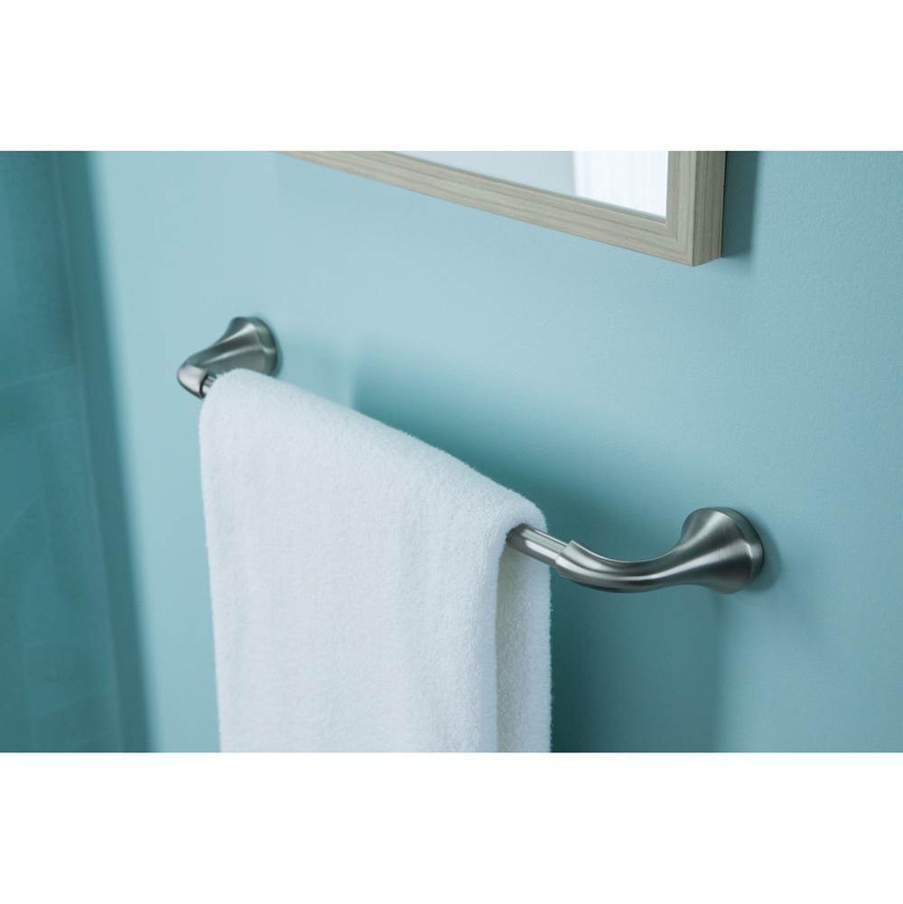 Brushed Nickel 18'' Towel Bar