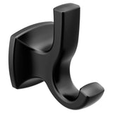 Moen - Matte Black Double Robe Hook - Matte Black