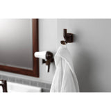 Voss Bathroom Hair Dryer Holder, Brushed Nickel