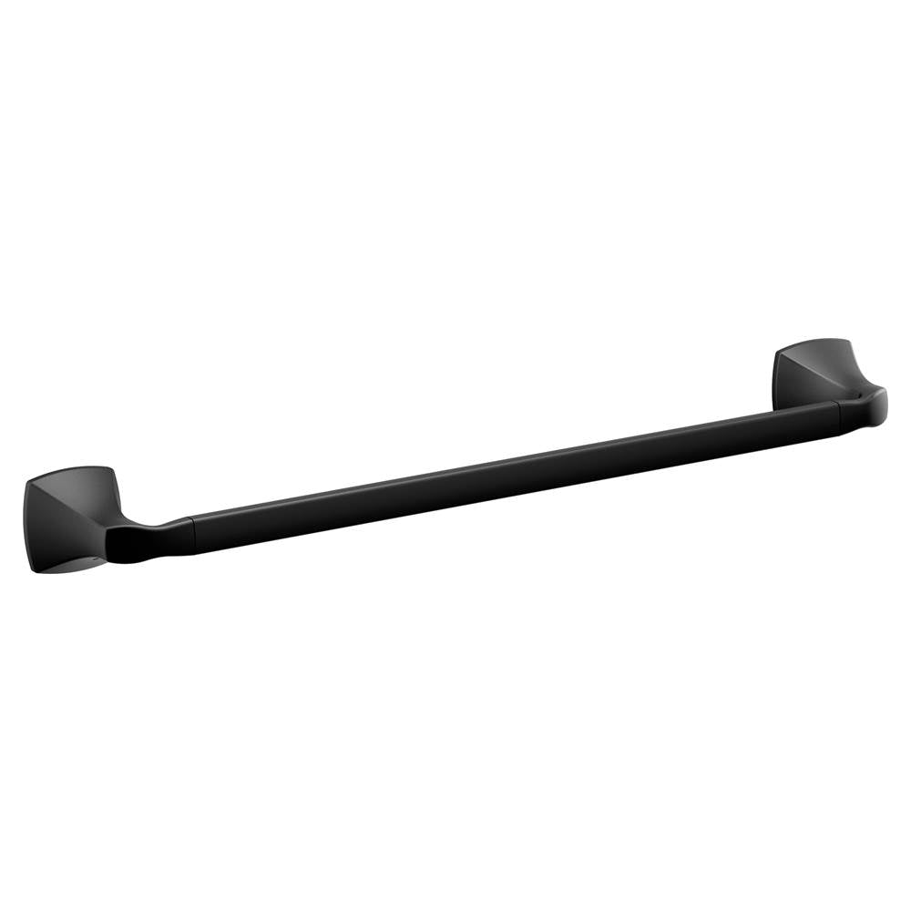 Moen - Matte Black 18'' Towel Bar - Matte Black