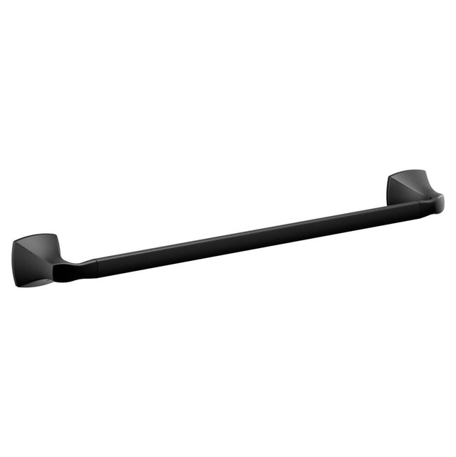 Moen - Matte Black 18'' Towel Bar - Matte Black