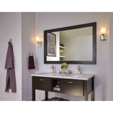 Brushed Gold One Globe Bath Light