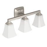 Brushed Gold Three Globe Bath Light