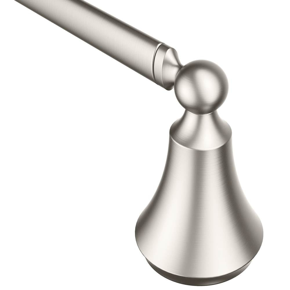 Brushed Nickel 18'' Towel Bar