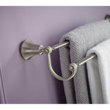 Brushed Nickel 24'' Double Towel Bar