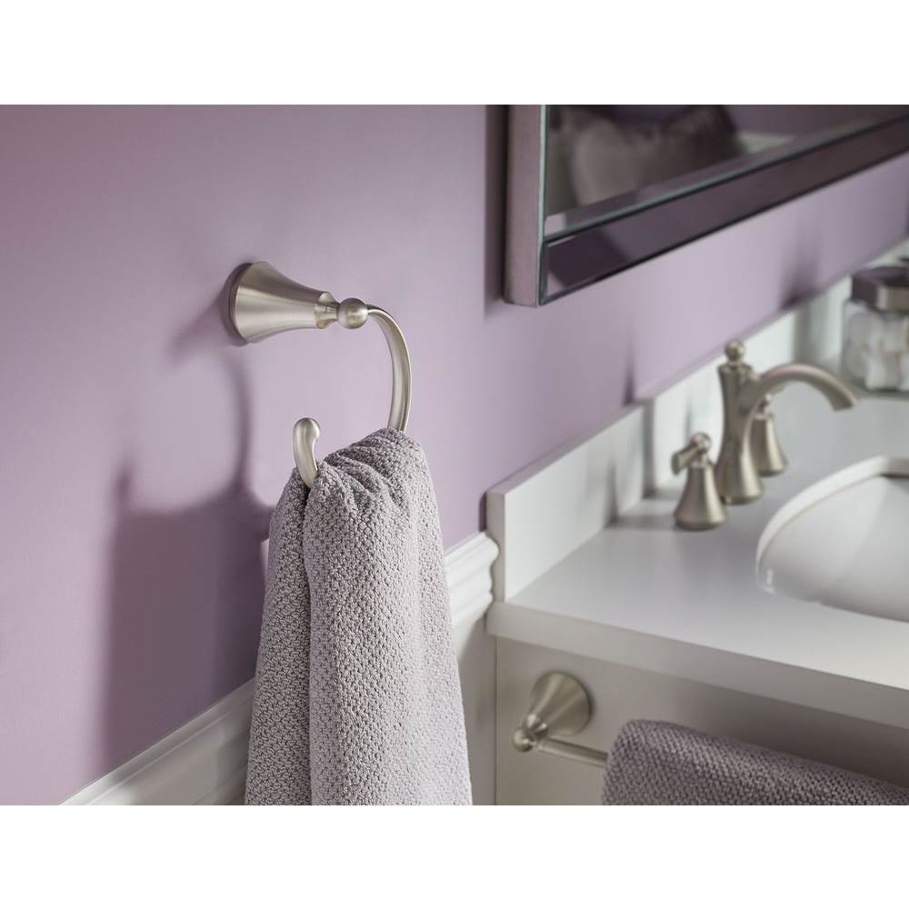 Brushed Nickel 24'' Towel Bar