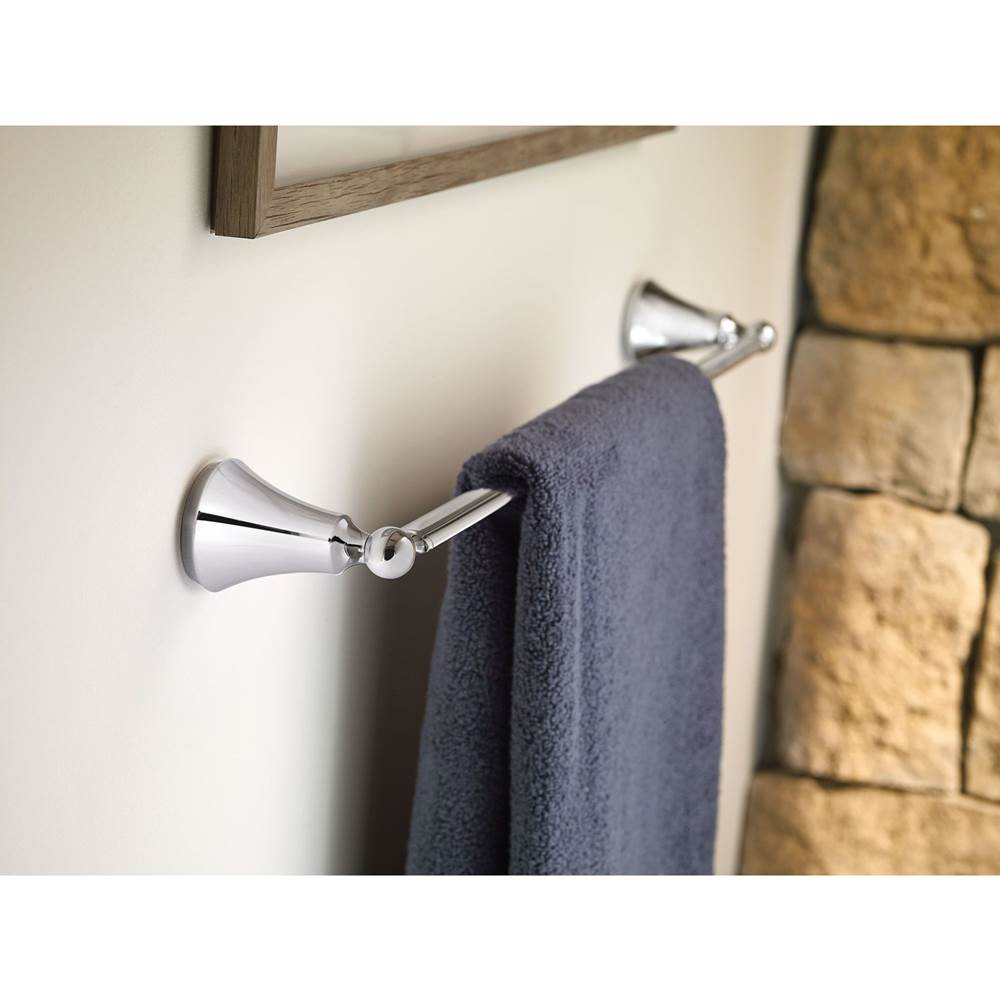 Brushed Nickel 24'' Towel Bar