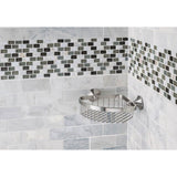 Brushed Nickel Shower Basket