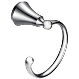 Brushed Nickel Towel Ring
