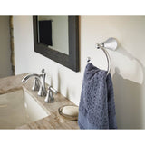 Brushed Nickel Towel Ring