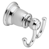 Brushed Nickel Double Robe Hook