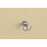 Brushed Nickel Double Robe Hook