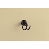 Brushed Nickel Double Robe Hook