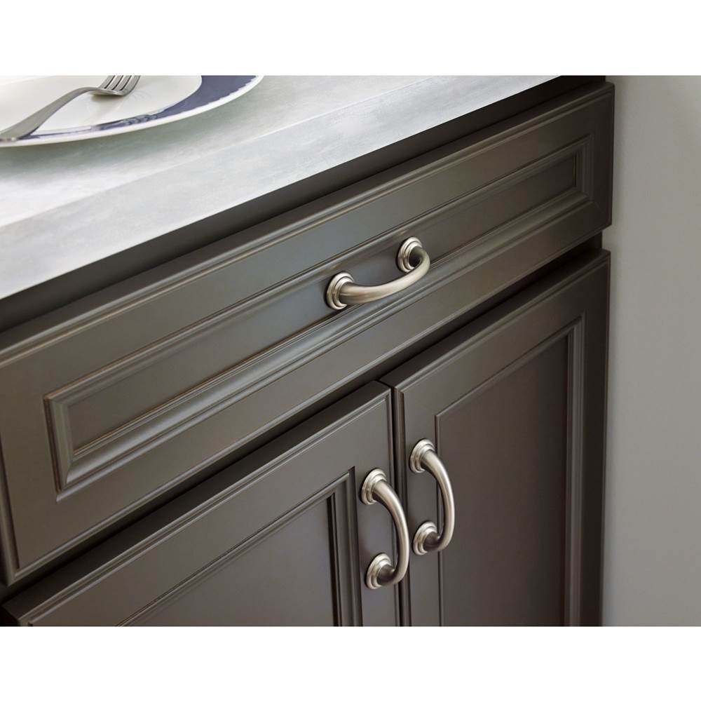 Brushed Nickel Drawer Pull