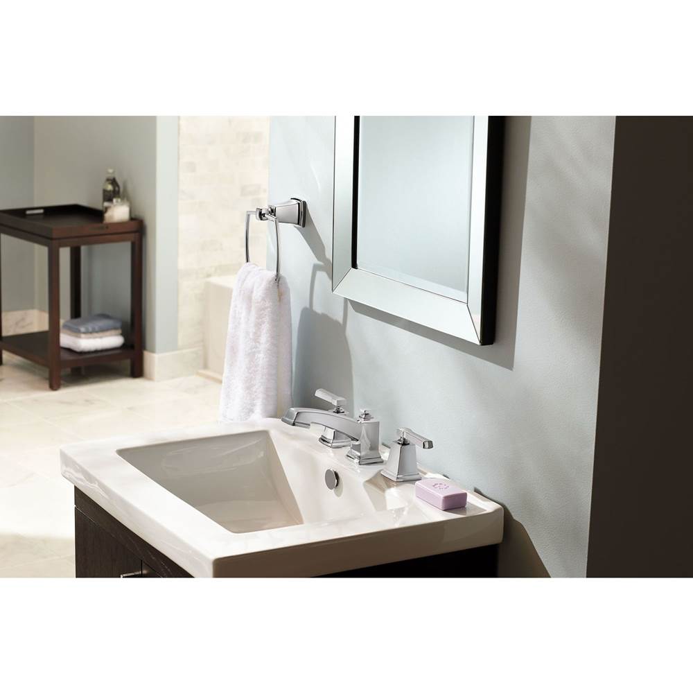 Brushed Nickel Towel Ring