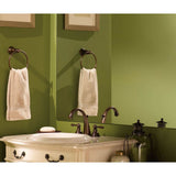 Brushed Nickel Towel Ring