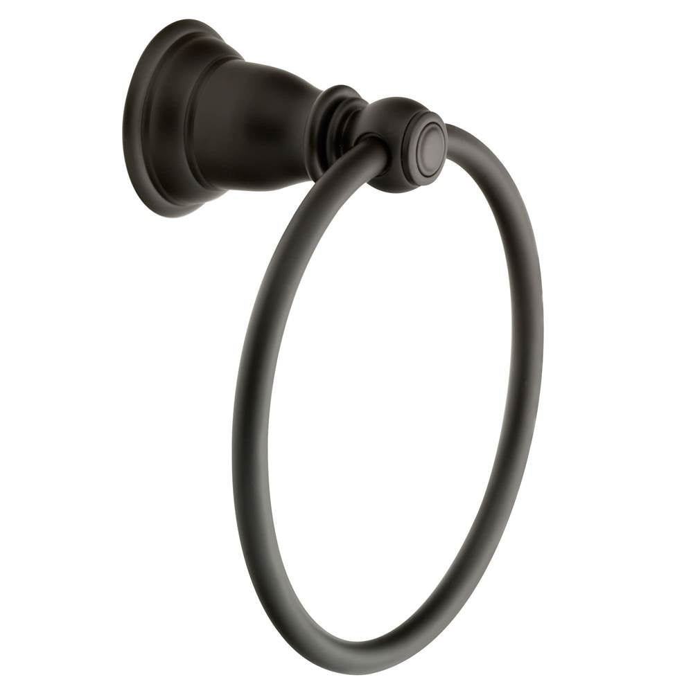 Brushed Nickel Towel Ring