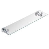 Brushed Nickel Vanity Shelf