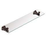 Brushed Nickel Vanity Shelf