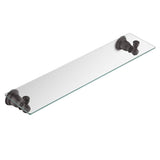 Brushed Nickel Vanity Shelf