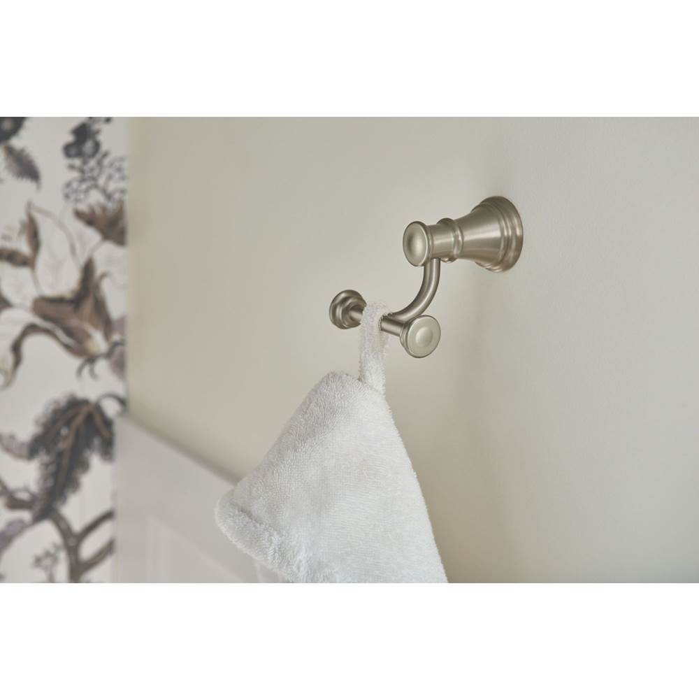 Matte Black Double Robe Hook