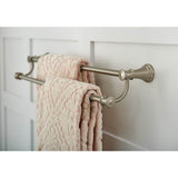 Brushed Nickel 24'' Double Towel Bar
