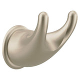 Brushed Chrome Double Robe Hook