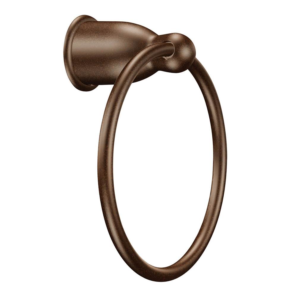 Brushed Chrome Towel Ring