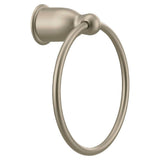 Brushed Chrome Towel Ring