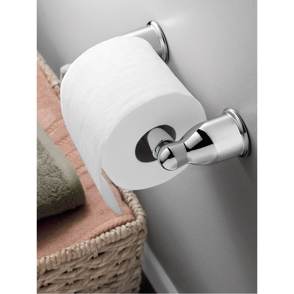 Brushed Chrome Paper Holder - Roller Only
