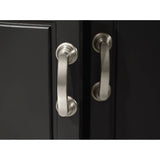 Rothbury 1 in. Brushed Nickel Cabinet Knob