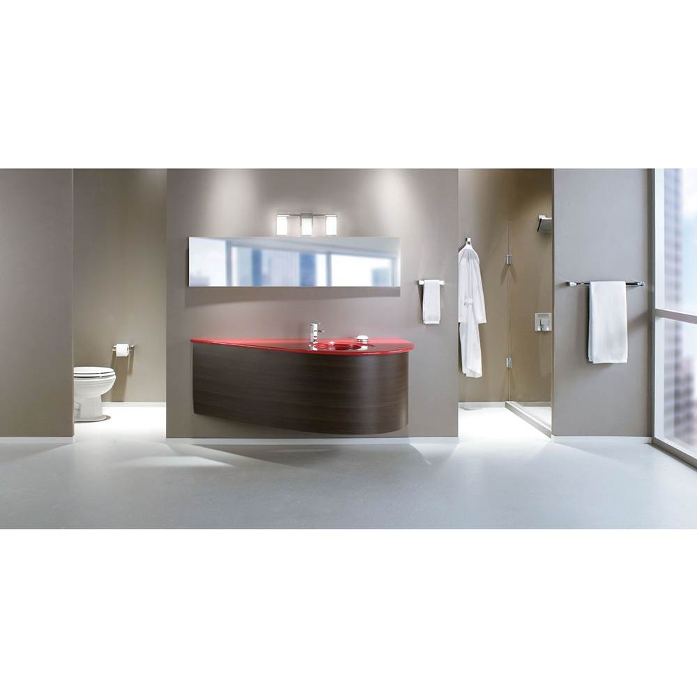 Brushed Nickel 24'' Designer Grab Bar