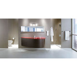 Brushed Nickel 18'' Designer Grab Bar
