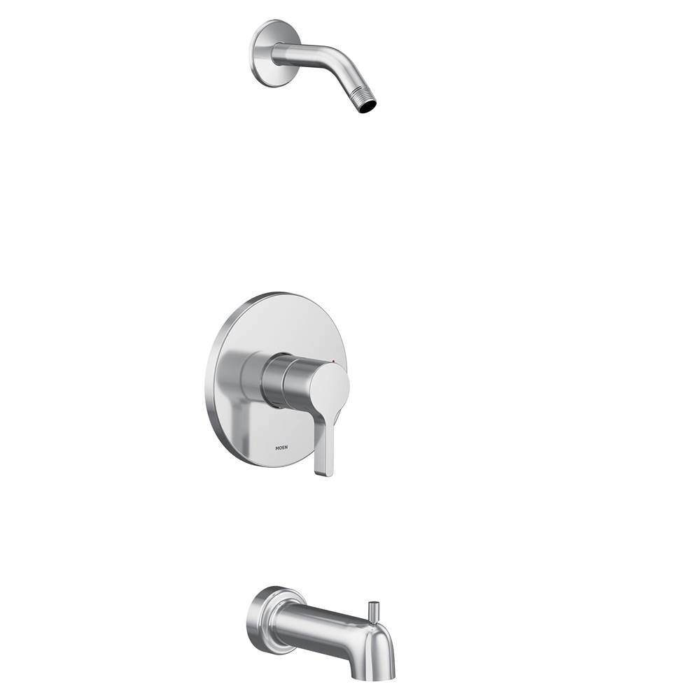 Moen - Vichy M-CORE 2-Series 1-Handle Tub and Shower Trim Kit in Chrome (Valve Sold Separately) - Chrome