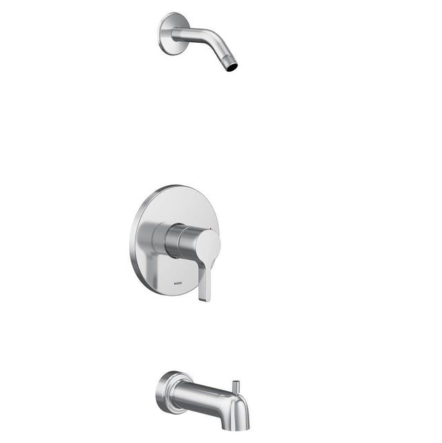 Moen - Vichy M-CORE 2-Series 1-Handle Tub and Shower Trim Kit in Chrome (Valve Sold Separately) - Chrome