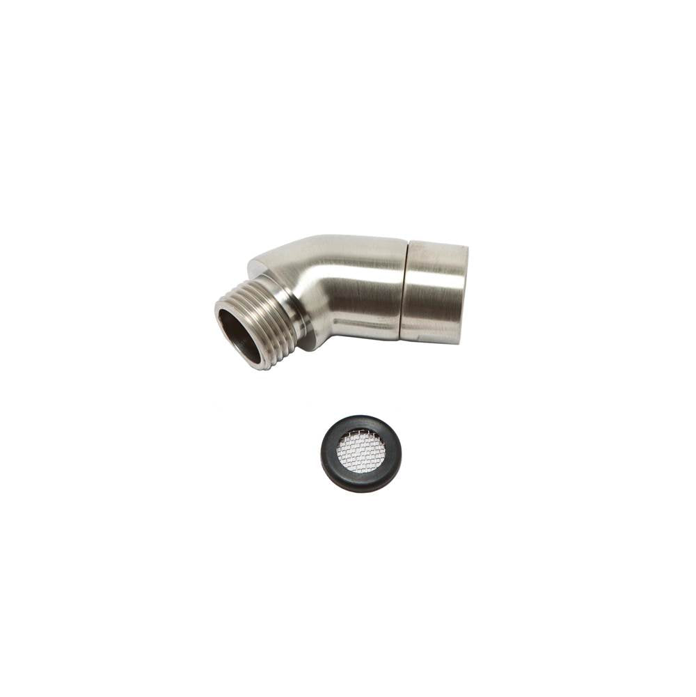 Moen - Kingsley Roman Tub Hand Shower Elbow, Brushed Nickel - Brushed Nickel