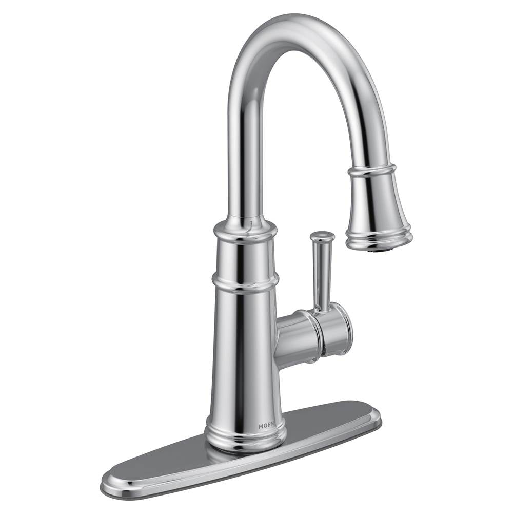 Moen - Belfield Single-Handle Bar Faucet Featuring Reflex in Chrome - Chrome