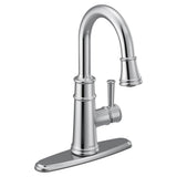 Moen - Belfield Single-Handle Bar Faucet Featuring Reflex in Chrome - Chrome