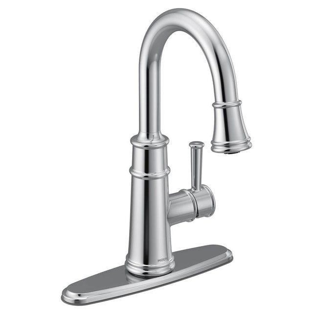 Moen - Belfield Single-Handle Bar Faucet Featuring Reflex in Chrome - Chrome