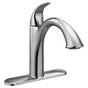 Moen - Camerist One-Handle Pullout Kitchen Faucet Featuring Power Clean and Reflex, Chrome - Chrome
