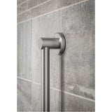 Brushed Nickel 36'' Designer Grab Bar