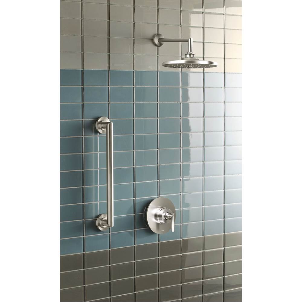 Matte Black 12'' Designer Grab Bar