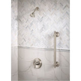 Brantford Single-Handle 1-Spray Posi-Temp Tub and Shower Faucet Trim Kit in Brushed Nickel (Valve Sold Separately)