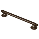 Brushed Nickel 24'' Designer Grab Bar